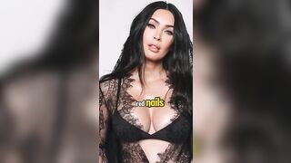 Megan Fox Shows off Baby Bump In Lacy Lingerie Look