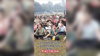 Yoga # youtube shorts #bihar police 21391......