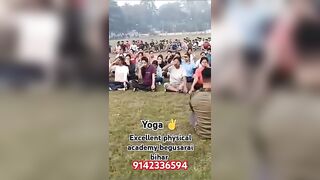 Yoga # youtube shorts #bihar police 21391......