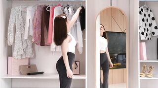 Try on Haul 2024 : See Through Cloth and Black Tshirt | Fully Transparent Haul | Full Awesome Video