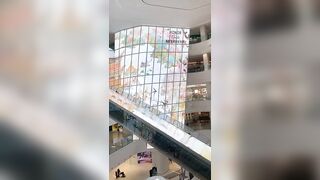 1400㎡ LED Transparent Screen: Stunning Commercial Plaza Project Showcase