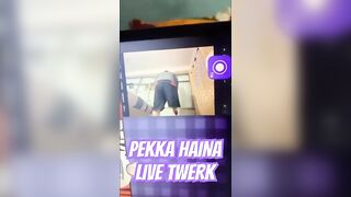 PEKKA HAINA LIVE TWERK ???????? #pekkahaina #hainaesports #livetwerk #highlights #shorts #cr7horaa #funny