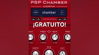 Chamber de #pspaudioware una reverb de cámara, flexible, sencilla y totalmente gratuita.