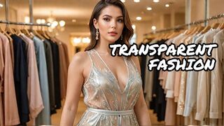 [4K] Transparent Try On Haul with Kris | See-Through Clothes