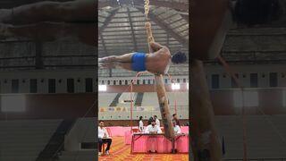 #shorts #hanging mallakhamb #gymnasts #traditional #fitness #workout #weightloss #hanging #yoga#