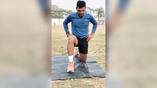 Stretching exercise after workout #trending #motivation #runner #vairalvideo #stretching #athelet