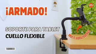 ¿CÓMO ARMARLO? Soporte para Tablet con Cuello Flexible | MONTECH.PE