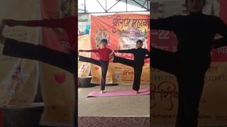 दिन 4 आदियोगी ????????️#shots #youtubeshorts #yoga #yogapractice