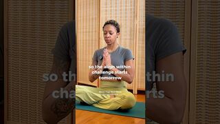 ☮️ALIGN WITHIN YOGA CHALLENGE starts 01.01.25! ✌????????✨ #yoga #yogachallenge #blackyogi