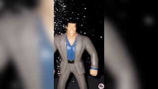 ????Vince McMahon, figura de la gama Bend-ems (flexible y articulable) del año 1999????