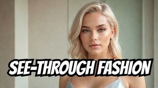 [4K] TRANSPARENT OUTFITS | TRY-ON HAUL | Alisha Bounty