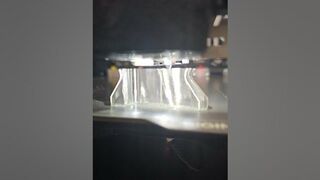 3D printing a transparent object using Prusa XL 0.8 high flow obxidian nozzle