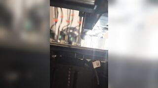 3D printing a transparent object using Prusa XL 0.8 high flow obxidian nozzle