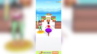 Twerk race 3D-Fun Run game ????|| Level 3 #shortsvideo #trend #viralshorts #gaming