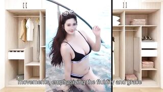 4K Transparent Micro Bikini Try-On Haul 2025 | Stunning Swimwear Looks