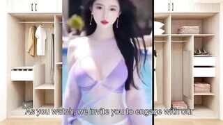 4K Transparent Micro Bikini Try-On Haul 2025 | Stunning Swimwear Looks