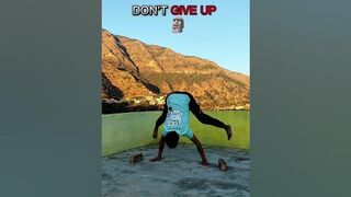 Ever fail but don't give up???? #shorts #yoga #calistnenics #handstandworkout