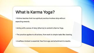 What Is Karma Yoga? - Spiritual Universe Unlocked