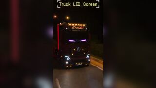 Truck LED Scrolling Message Sign Matrix Soft Screen APP Control Flexible LED Display For Car Window