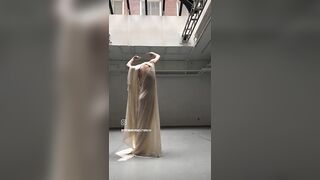 viral.dance in transparent dress. #song #bollywood #music