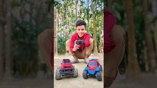 Rc urban Wrangler Car testing vs Transparent Racing ????????. #shorts