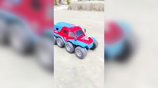 Rc urban Wrangler Car testing vs Transparent Racing ????????. #shorts