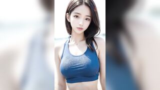 AI Lookbook - Lifeguard style bikini pictorial - AI Art girl - AI Beauty - AI Girlfriend