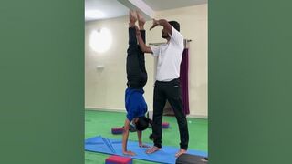 Excellent technique for flexibility #yoga #games #sport #viral #shorts #streching #yogalife #event ￼