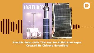 【Podcast】Chinese Scientists Create Flexible Solar Cells That Can Be Rolled Like Paper