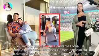 El video del fogoso twerk de Georgina Rodríguez, la pareja de Cristiano Ronaldo