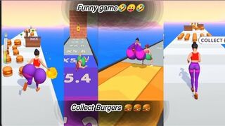 Twerk 3D Android Funny Game 2023????????????||Collect Burger And tree's||Funny Commentary||Marhoom