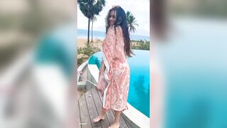 Sarah Sangeetha New Hot Bikini Status