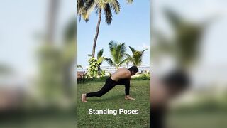 Parsvakonasana A and B Ashtanga Yoga Primary Series Sensei Sandeep Desai