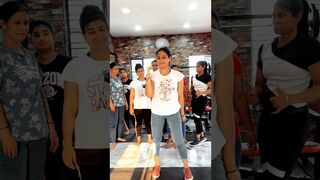 Stretching challenge???? # #stronggirl #funnyvideo #fitness #fatloss #viralvideo #gym