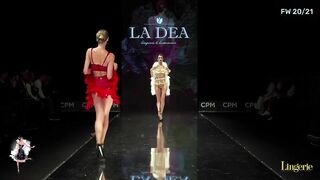 Delightful LA DEA GRAND DEFILE Lingerie Magazine FW 2020 CPM Moscow lingerie show