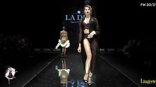 Delightful LA DEA GRAND DEFILE Lingerie Magazine FW 2020 CPM Moscow lingerie show