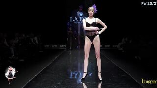 Delightful LA DEA GRAND DEFILE Lingerie Magazine FW 2020 CPM Moscow lingerie show