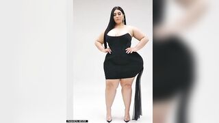 Plus Size Lingerie Model | Curvy Latest Multi Dresses Try On | #plussize #lingerie #bbw