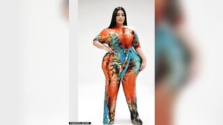 Plus Size Lingerie Model | Curvy Latest Multi Dresses Try On | #plussize #lingerie #bbw