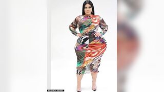 Plus Size Lingerie Model | Curvy Latest Multi Dresses Try On | #plussize #lingerie #bbw