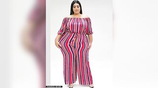 Plus Size Lingerie Model | Curvy Latest Multi Dresses Try On | #plussize #lingerie #bbw