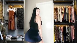 Tight mini dresses in the bedroom ????????TRY ON HAUL AND Ideas Fashion For You | Curvy Model Fashion ????????????