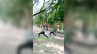 yoga asana flow #yoga #hathayoga #yogaeverydamnday #yogapractice #acroyoga #viralvideo #viralreel