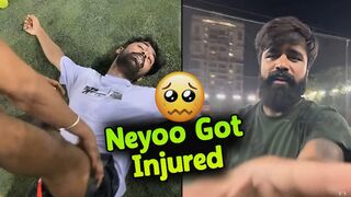 Neyoo Got Injured During Stretching ???? Godlike Late Night Cricket