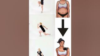 Weight Loss Exercises at home #weightloss #loseweight #workout #fatloss #yoga #shorts #shortsvideo