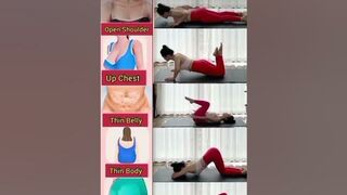 Weight loss exercise at home #shorts #youtubeshorts #weightloss #fitnessroutine #yoga