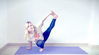 Stretching Art — Legs and Inner Thighs Morning Flow | Yoga Art