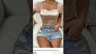 Shein outfits try on haul #shein #ytshort #sheinhaul