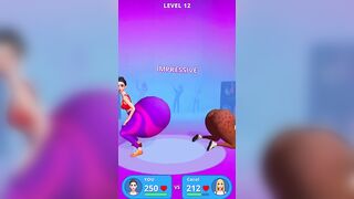 Twerk Race 3D | Gameplay Walkthrough | (ISO/Android) #gamingtrackon #twerk3D