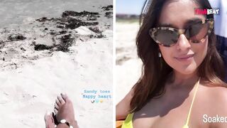 Pregnant Ileana D'Cruz Beach पर Babymoon कर रहीं Enjoy, Yellow Bikini में Baby Bump Pic Viral